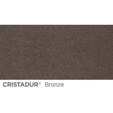 Chiuveta bucatarie Schock Mono D-100XS Cristadur Bronze, granit, reversibila, montare pe blat 78 x 51 cm-01