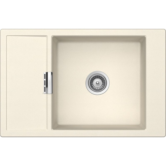 Poze Chiuveta bucatarie Schock Mono D-100XS Cristadur Magnolia, granit, reversibila, montare pe blat 78 x 51 cm