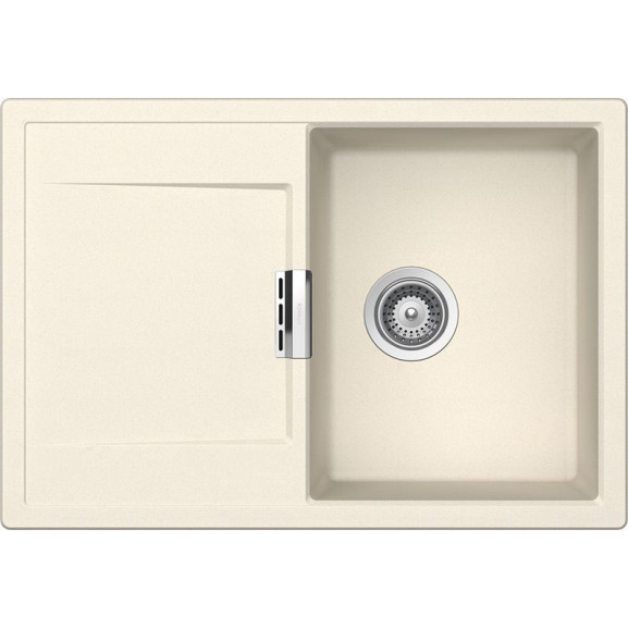 Poze Chiuveta bucatarie Schock Mono D-100S Cristadur Magnolia, granit, reversibila, montare pe blat 74 x 51 cm