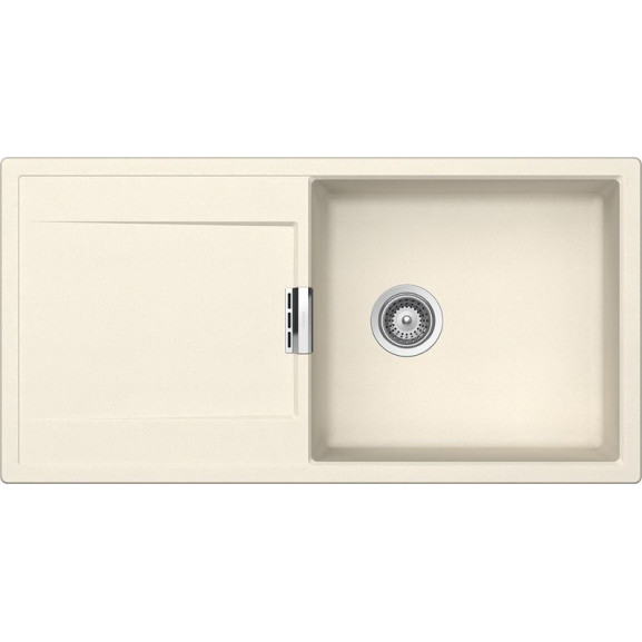 Poze Chiuveta bucatarie Schock Mono D-100L Cristadur Magnolia, granit, reversibila, montare pe blat 100 x 51 cm