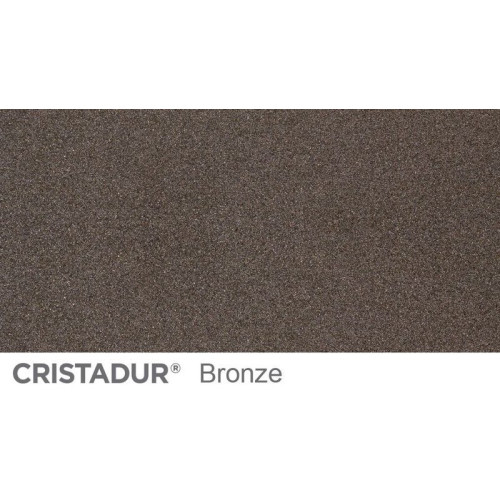 Chiuveta bucatarie Schock Signus D-150 Cristadur Bronze, granit, reversibila, montare pe blat 100 x 50 cm
