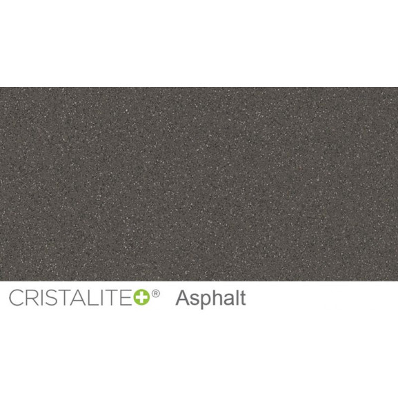 Poza Baterie bucatarie Schock Cosmo Cristalite Asphalt cu dus extractibil, 2 tipuri de jet, aspect granit, cartus ceramic, gri asfalt