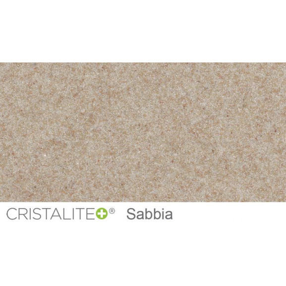 Baterie bucatarie Schock Cosmo Cristalite Sabbia cu dus extractibil, 2 tipuri de jet, aspect granit, cartus ceramic, nisip