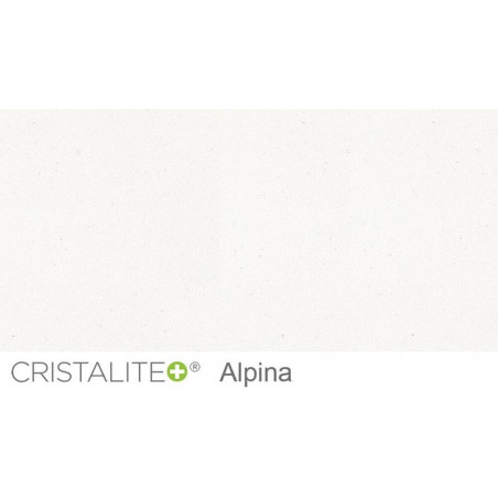 Baterie bucatarie Schock Cosmo Cristalite Alpina cu dus extractibil, 2 tipuri de jet, aspect granit, cartus ceramic, alb-01