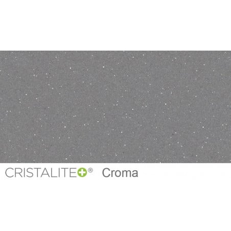 Baterie bucatarie Schock Epos Cristalite Croma, aspect granit, cartus ceramic, gri-01