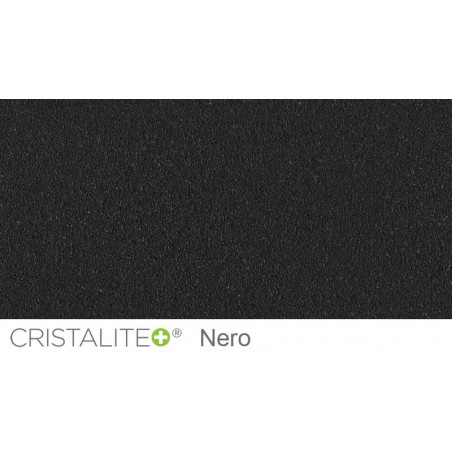 Baterie bucatarie Schock Epos Cristalite Nero cu dus extractibil, aspect granit, cartus ceramic, negru-01