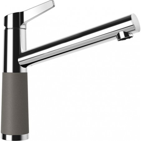 Baterie bucatarie Schock SC-510 Cristalite Asphalt, aspect granit, cartus ceramic, gri asfalt-01