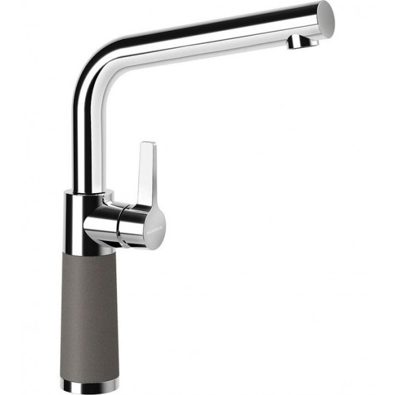 Poze Baterie bucatarie Schock SC-540 Cristalite Asphalt, aspect granit, cartus ceramic, gri asfalt