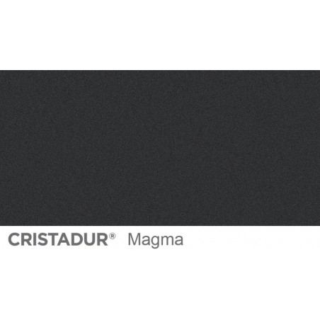 Baterie bucatarie Schock Laios Cristadur Magma cu dus extractibil, aspect granit, cartus ceramic, negru metalizat-01