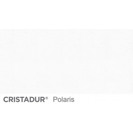 Baterie bucatarie Schock Laios Cristadur Polaris cu dus extractibil, aspect granit, cartus ceramic, alb polar-01