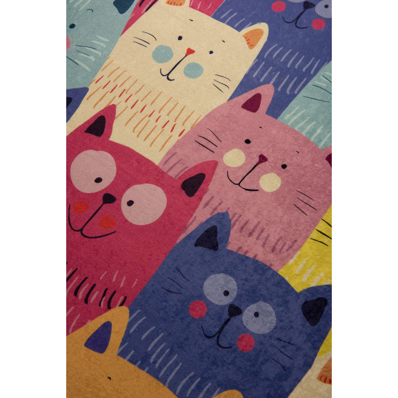 Covor Camera Copii Cats Colored