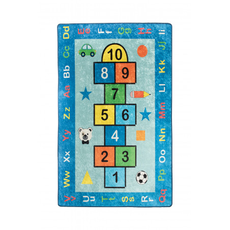 Covor Camera Copii Hopscotch Blue-01