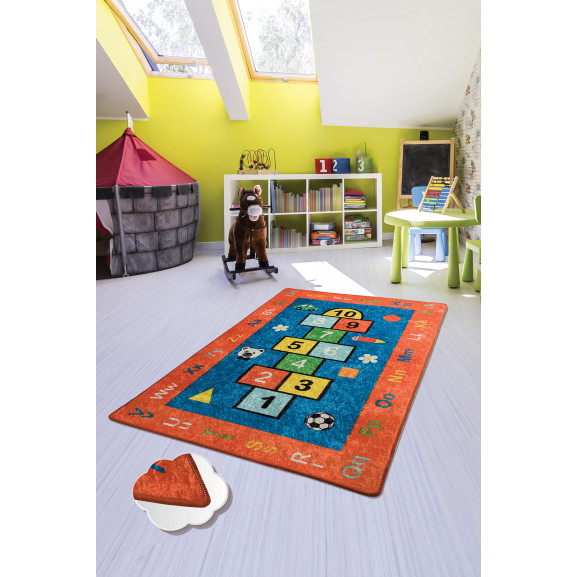 Covor Camera Copii Hopscotch Red