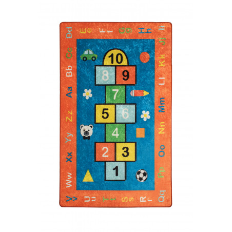 Covor Camera Copii Hopscotch Red-01