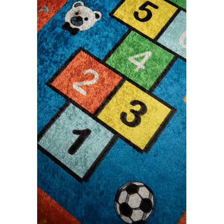 Covor Camera Copii Hopscotch Red-01