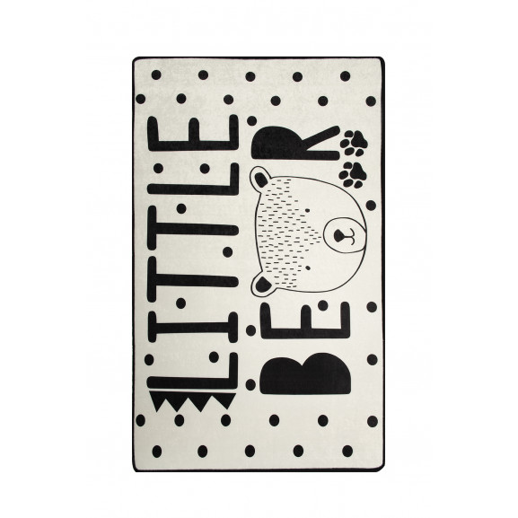 Covor Camera Copii Little Bear White