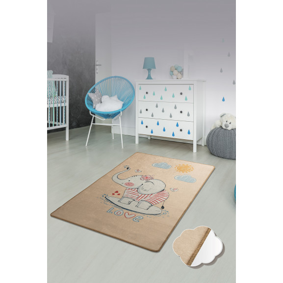 Covor Camera Copii Lovely Beige