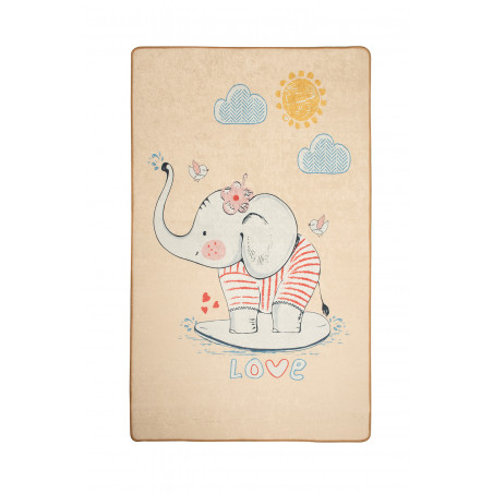 Covor Camera Copii Lovely Beige-01