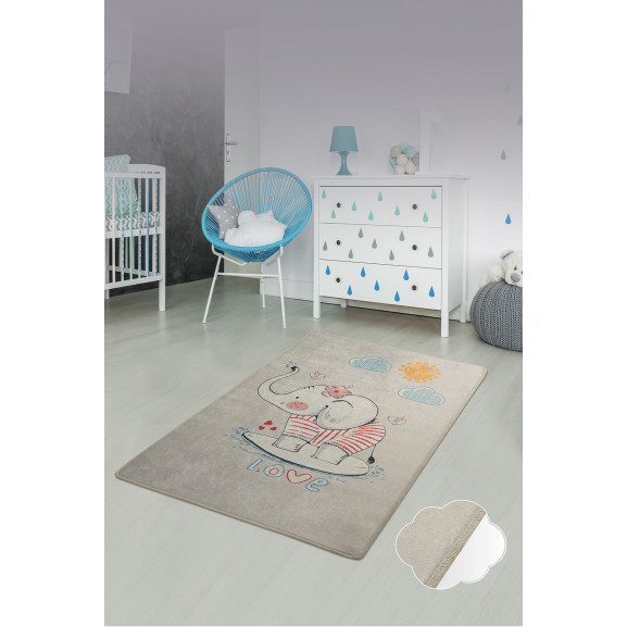 Covor Camera Copii Lovely Grey