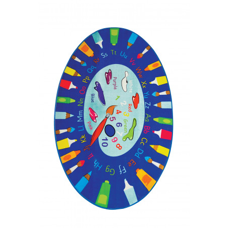 Covor Camera Copii Palette Blue-01