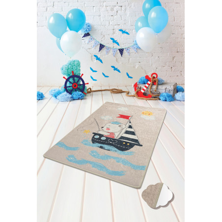 Covor Camera Copii Sailor Grey-01