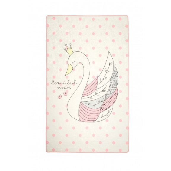 Covor Camera Copii Swan Ecru