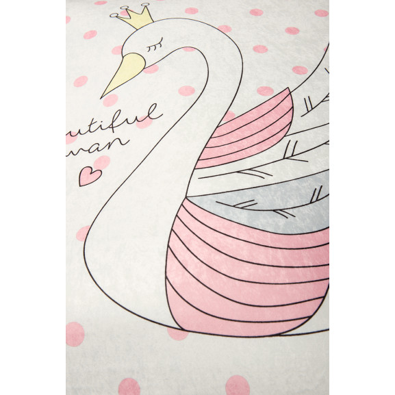Covor Camera Copii Swan Ecru