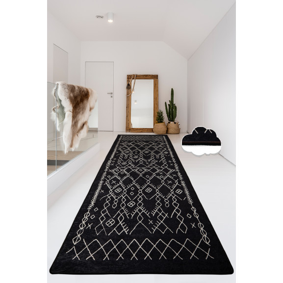 Covor Chart Black Yolluk