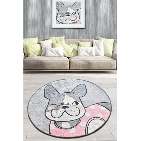 Covor Happy Dogs Grey-01