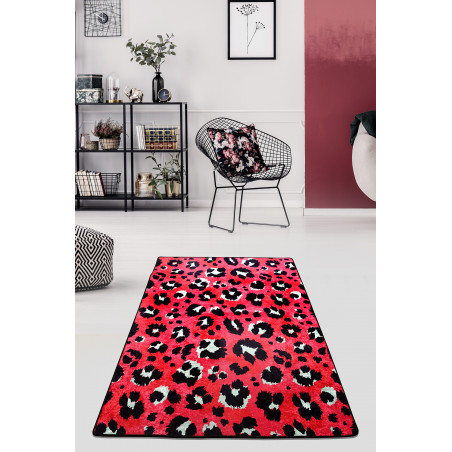 Covor Leopard Pink-01