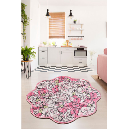 Covor Rosa Pink Shape-01
