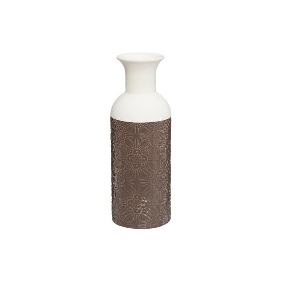 Vaza Ceramica Alb&Maro H25 cm