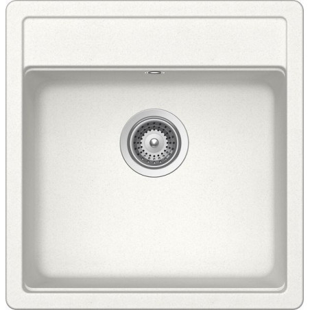 Set chiuveta bucatarie Schock Nemo N-100S si baterie bucatarie Schock Plutos Cristalite Alpina 49 x 51 cm-01