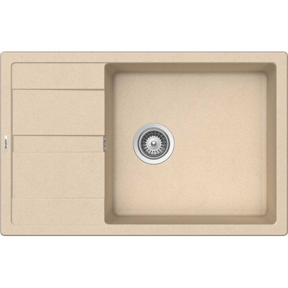 Poze Set chiuveta bucatarie Schock Ronda D-100XL si baterie bucatarie Schock Cosmo Cristalite Moonstone 78 x 50 cm