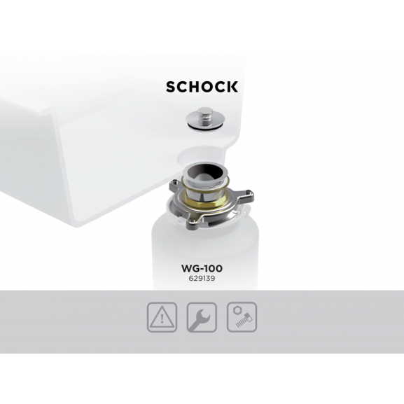 Adaptor Schock WG-100 Perfect Drain la Tocator Resturi Alimentare