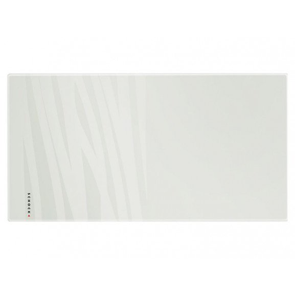 Tocator Schock sticla alb 52,8 x 27,5 x 0,4 cm