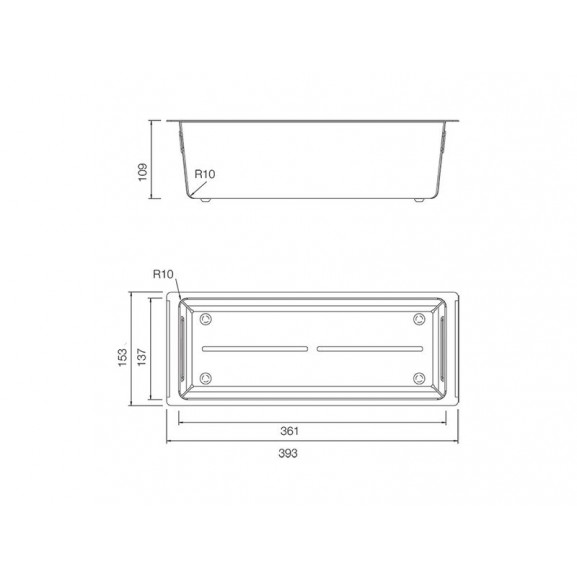 Poza Vas perforat Schock 39,3 x 15,3 x 10,9 cm