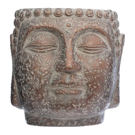 Ghiveci Cap Buddha H17,5 cm Maro-01