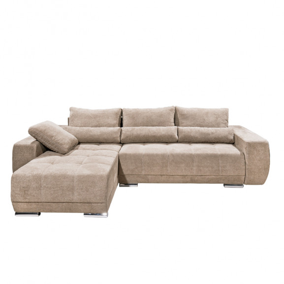 Coltar Extensibil Lorenzo, Stanga/Dreapta, Cu Lada, Bej