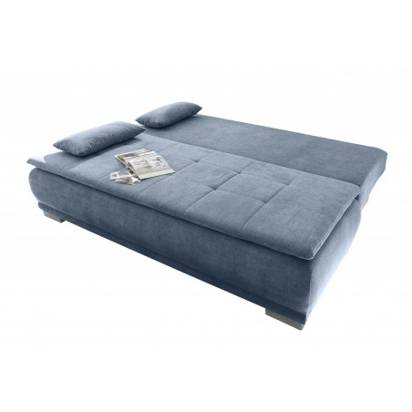 Canapea Extensibila Louis, Denim, 211 x 93 x 103 cm-01