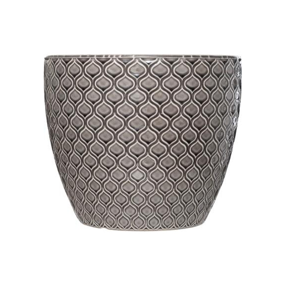 Set 3 Ghivece Maxx D30 cm Gri