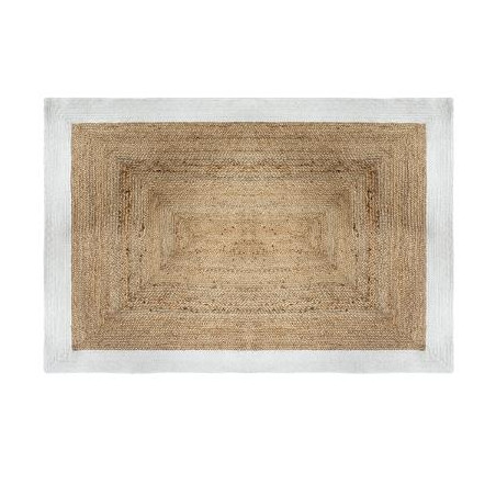 Covor Iuta White Border 120 X 170 cm-01