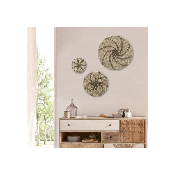 Decoratiune Perete Seagrass 3 Buc