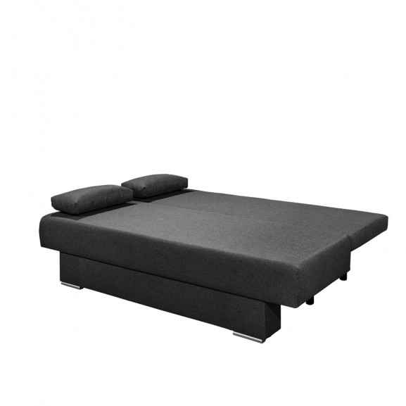 Canapea extensibila melly, negru, 196 x 86 x 92 cmc
