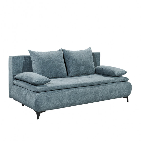 Canapea extensibila zita 2, antracit, 202 x 94 x 104 cm