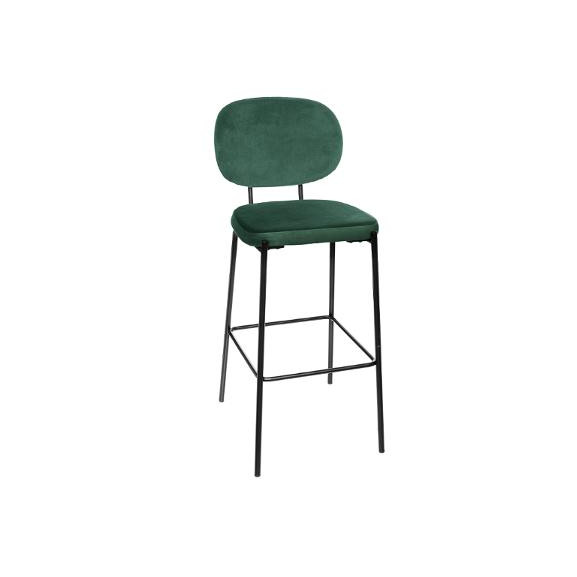 Scaun Bar Talya Velvet, Verde