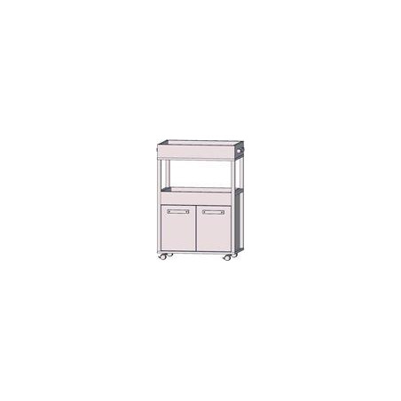 Comoda Home Bar 1 Pe Role, 60 x 88.5 x 40 Cm-01