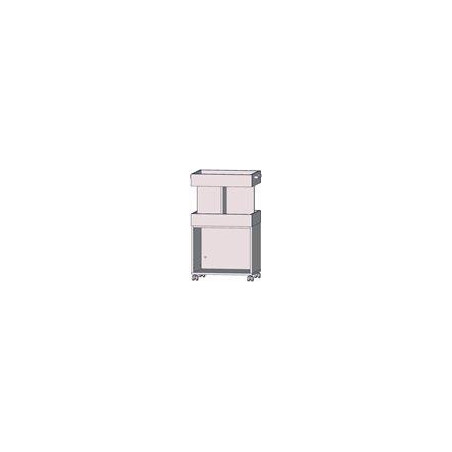 Comoda Home Bar 3 Pe Role, 50.2 x 88.5 x 41 Cm-01