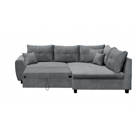 Coltar extensibil lena, dreapta, antracit, 248 x 87 x 176 cm
