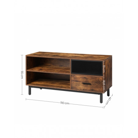 Stand Tv Vintage, Maro, 110 x 40 x 55 cm-01